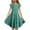 Green, variant on Glisme Girls Dresses Summer Double Layer Flutter Sleeve Flowy A Line Dress Casual Gradient Midi Dresses Light Blue Sundress Size 6-7 Years