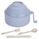 thumbnail image 1 of Juego Palillos para Microondas Ramen Cuenco Cuchara Tenedor Con Tapa Y Asa () Morado, 1 of 4