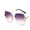 Purple, variant on Womens Vintage Sunglasses Polygonal Resin Lens Metal Frame UV400 Protection Trendy Street Eyewear Everyday Use