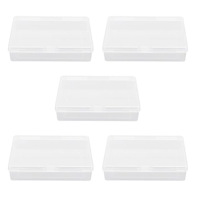 LEEYNEER Case Pack Empty Playing Card Box Plastic Playing Card Storage Box Container