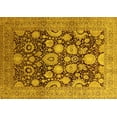 thumbnail image 1 of Ahgly Company Indoor Rectangle Oriental Yellow Traditional Area Rugs, 2' x 5', 1 of 4