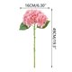 thumbnail image 3 of Tallos de hortensias artificiales con cabeza de flor de seda | Hortensias artificiales realistas para decoración del hogar, 3 of 8