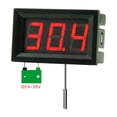 thumbnail image 5 of URTERYSER Direct Current 4-30V Single Display Digital with Metal Probe Temperature Tester for Refrigerator Color A, 5 of 6