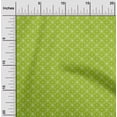 thumbnail image 1 of oneOone Cotton Poplin Twill Light Green Fabric Geometric Bandhani Sewing Fabric By The Yard Printed Diy Clothing Sewing Supplies 56 Inch Wide, 1 of 4