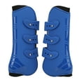 thumbnail image 4 of Horse Tendon Boots, Impact Resistance Adjustable High Flexibility Horse Support Boots Easy To Wear  For Running For Jumping For Sports Blue Front Legs, 4 of 8