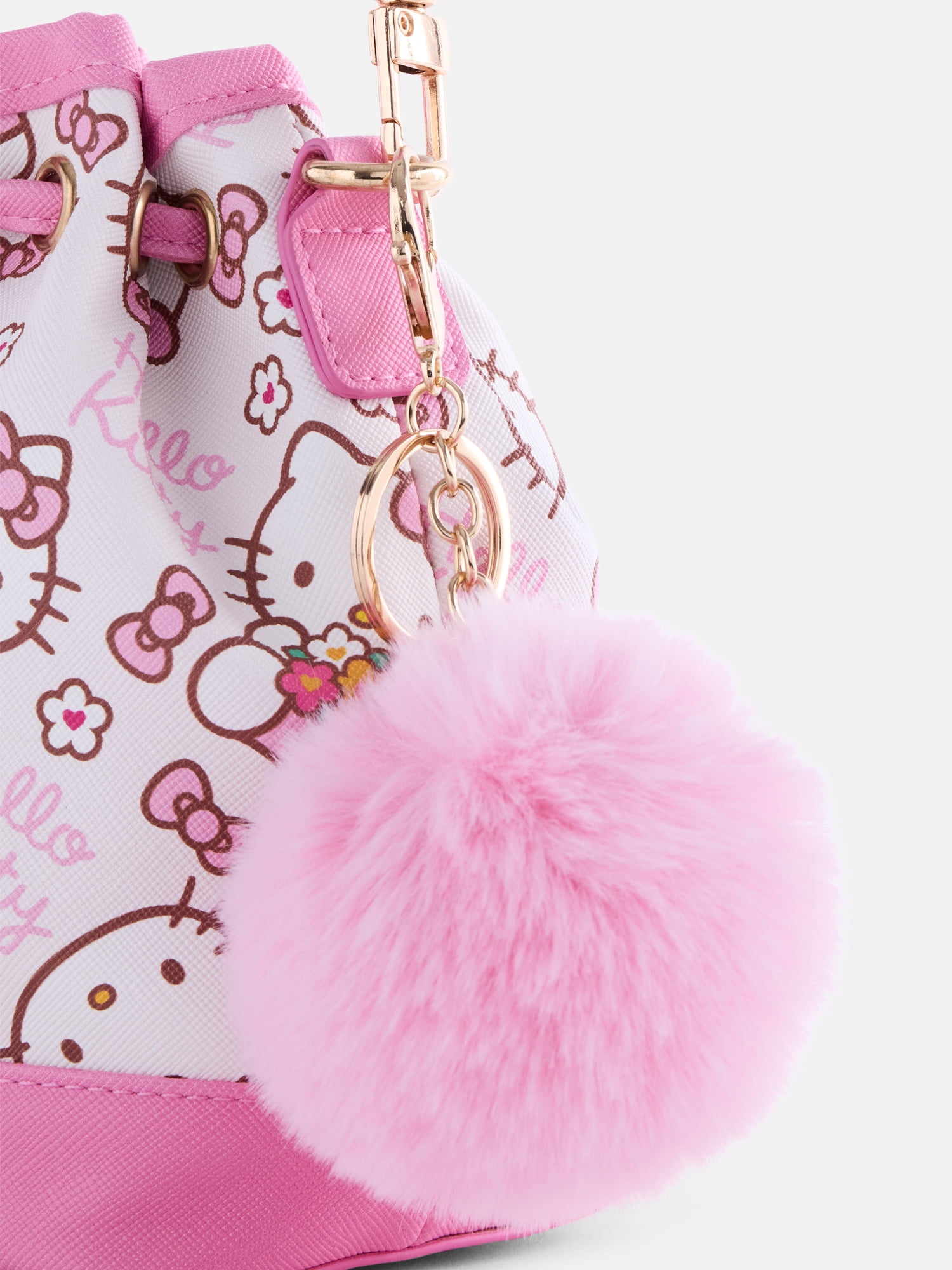 Hello Kitty Girls Drawstring Bag, Pink