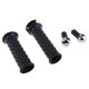 thumbnail image 3 of Empuñaduras de de diamante para manillar de motocicleta de 7/8 '' y 22 mm con extremo de barra negro kusrkot Grados de mano Thumb Thumb Thumb, 3 of 8