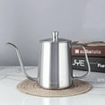 thumbnail image 2 of Easyworkz Gage Gooseneck Pour Over Coffee Kettle 20 oz with Thermometer Stainless Steel Hand Drip Coffee Pot With Long Narrow Spout, 2 of 7