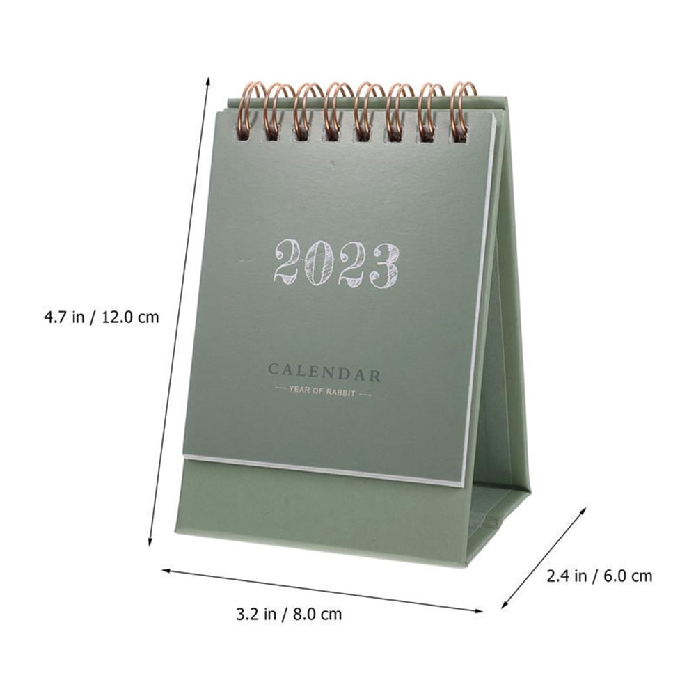Calendar Planner, Mini Desk Calendar 2022-2023 Monthly Calendar Book, Small  Vertical Flip Desk Calendar for Office School Home (July 2022-Dec 2023) -  Walmart.com