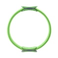 thumbnail image 3 of Anillo de Pilates shamjiam círculo de Pilates ejercitador elástico del muslo Verde, 3 of 8