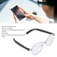 thumbnail image 3 of Lunettes de Traduction, Plus de 100 Langues Haute Précision Style Élégant Prise de Vue à Distance Lunettes de Traduction Intelligentes pour Voyage, 3 of 7