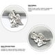thumbnail image 4 of 50 colgantes de ángel clásicos, bonitos colgantes para collares, preciosos suministros de joyería., 4 of 6