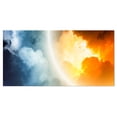 thumbnail image 2 of Space Sunset - Spacescape Canvas Art Print, 2 of 3