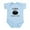 Sky Blue, variant on CafePress - Spare Curling Stone Body Suit - Baby Light Bodysuit, Size Newborn - 24 Months