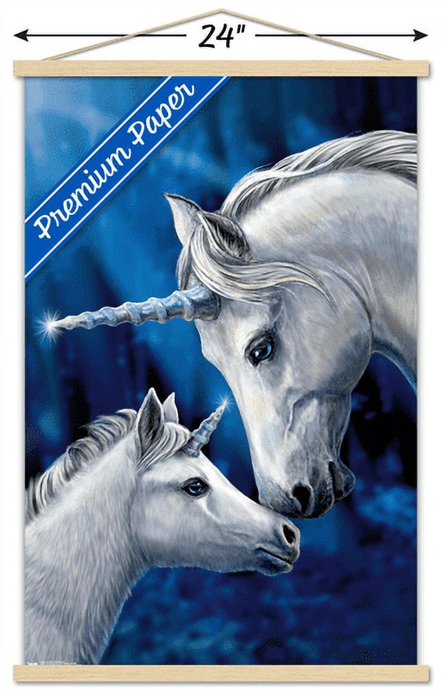 Lisa Parker - Sacred Love Wall Poster with Wooden Magnetic Frame, 22.375" x 34"