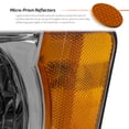 thumbnail image 6 of AKKON - Fit 2005-2015 Nissan Xterra 05-15 OE Style Halogen Type Headlight Headlamp Assembly Chrome Housing Driver - Passenger Replacement, 6 of 7