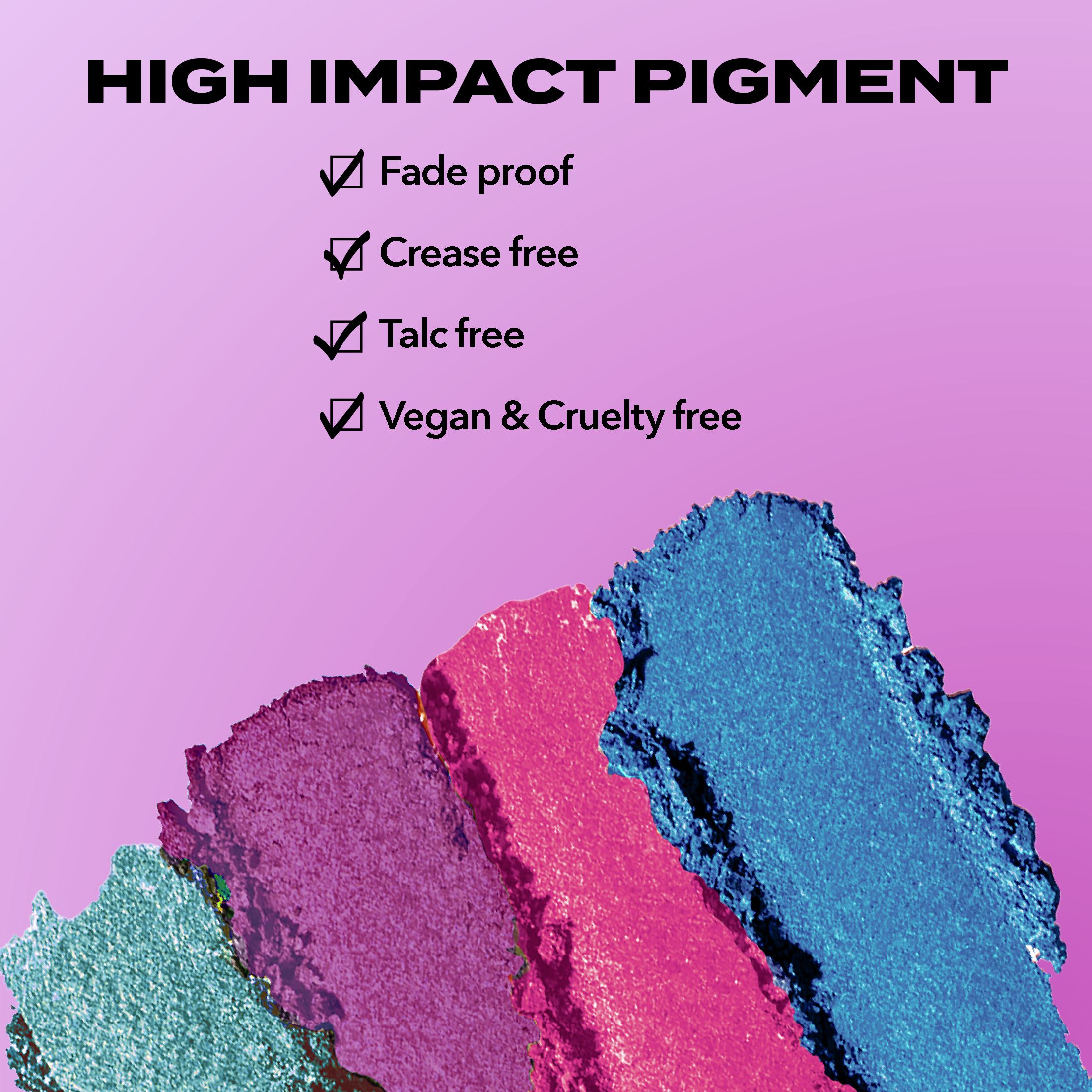 Hard Candy, Top Ten Eyeshadow Palette, 10 Long-Lasting Shades, Vivid Brights, Shine More Brightly, 0.4 oz