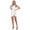 White&Hot Pink, variant on YEAHDOR Womens Sleeveless Golf Tennis Sports Dress Side Split Athletic Outfit Activewear White&Blue XL