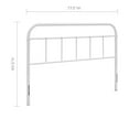 thumbnail image 5 of Modway Serena Queen Powder Coated Steel Headboard in White, 5 of 6