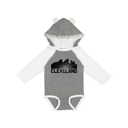 

Inktastic Cleveland Skyline Gift Baby Boy or Baby Girl Long Sleeve Bodysuit