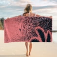 thumbnail image 3 of Large Beach Towel Lightweight Colorful Quick Dry Beach Towel with Sand Resistant Summer Beach Vacation Essentials Gifts for Women Men, 3 of 8