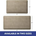 thumbnail image 5 of SoHome Air Step Anti-Fatigue Standing Mat, Great for Home, Kitchen and Office, Commercial Grade Non Slip Backing, 3/4 Inch Thick, Phthalate Free, Supports Foot, Knee, and Back,&nbsp;20"x32" Beige, 5 of 7