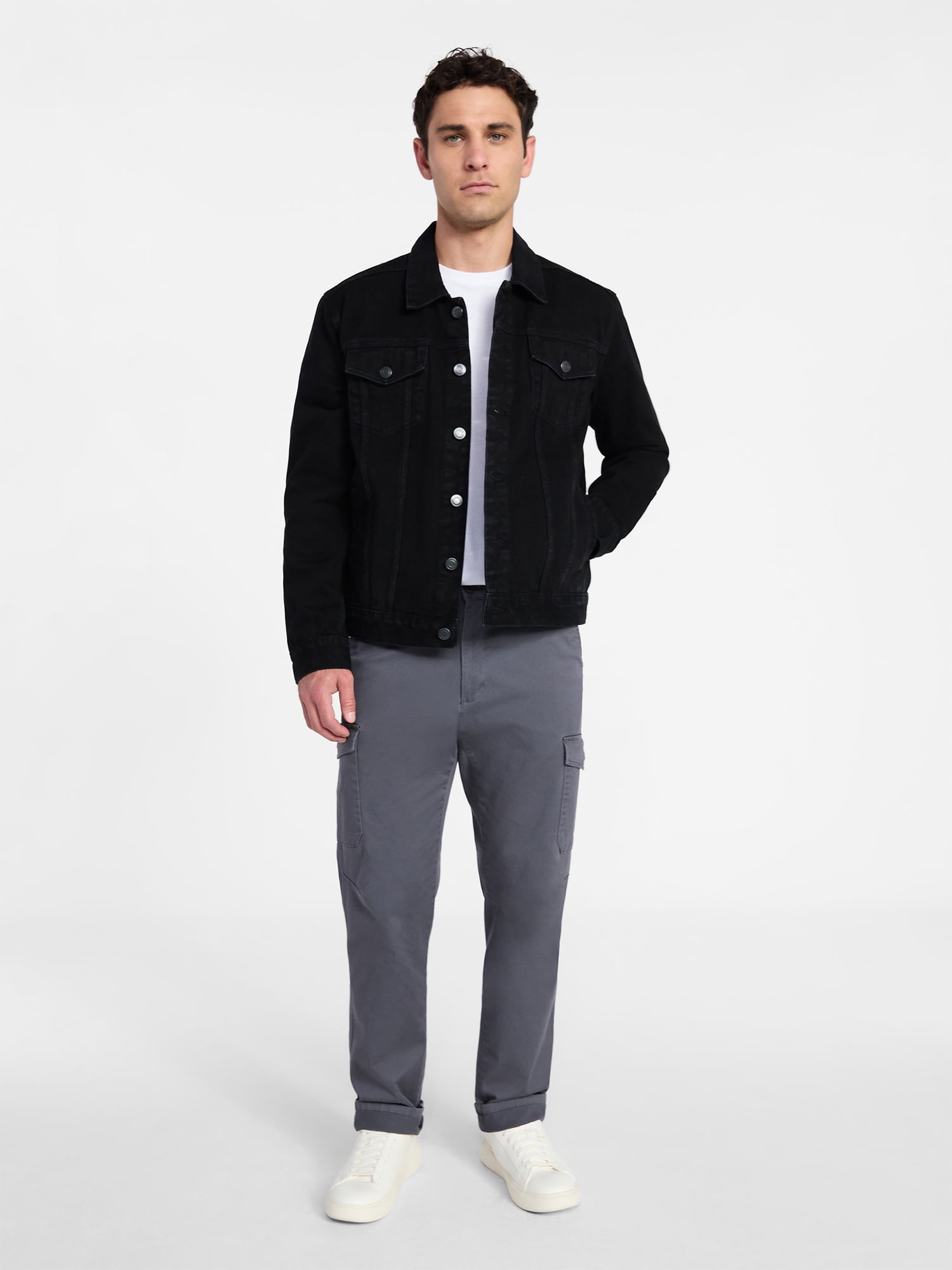 George Men's & Big Men's Denim Jacket, Sizes S-3XL