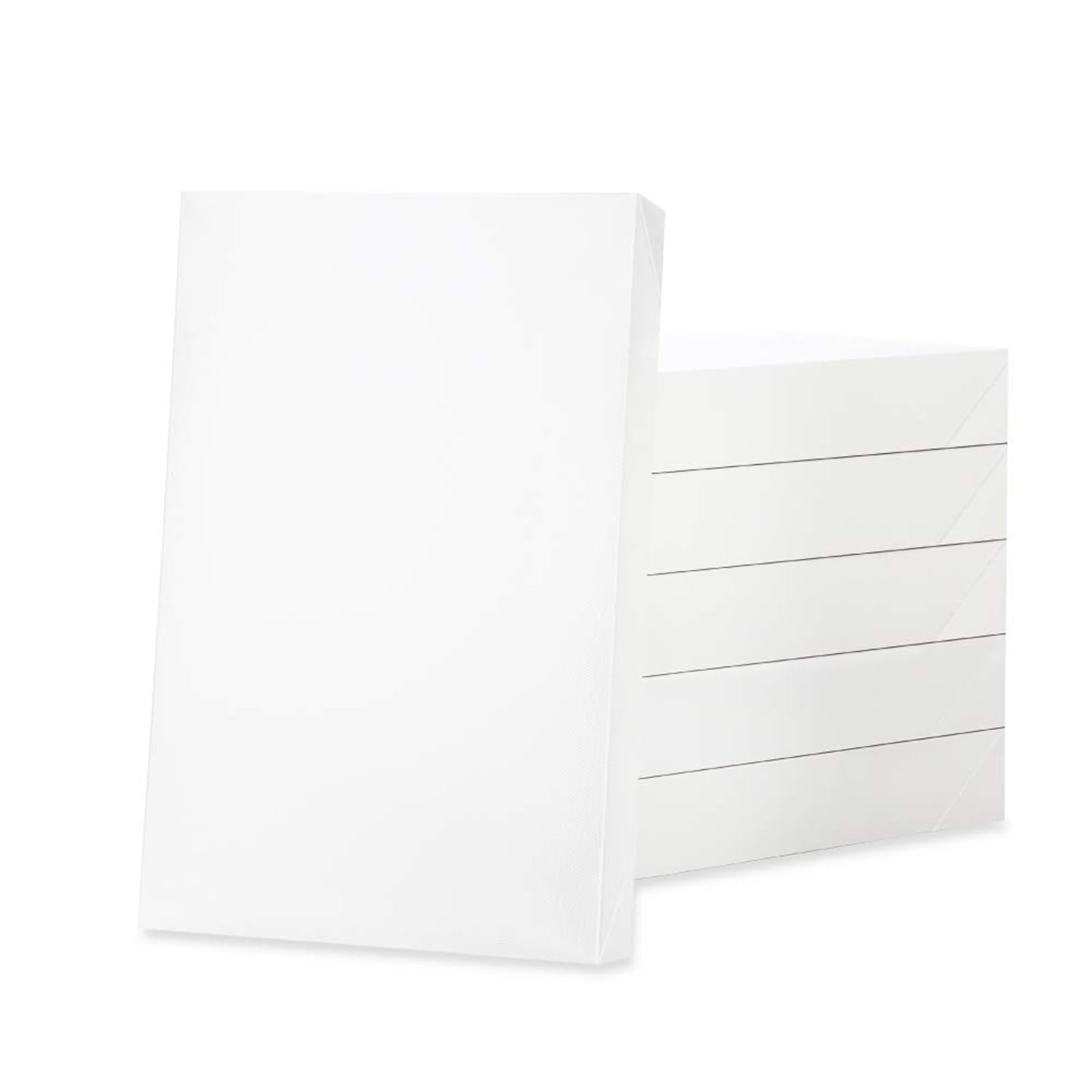 PKGSMART 6 White Extra Large Gift Boxes with Lids, Christmas Apparel Shirt Gift Boxes for