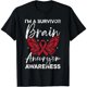 thumbnail image 1 of Playera de Mujer para Concientización de Aneurisma Cerebral - Sobreviviente, 1 of 7