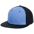 thumbnail image 2 of Pacific Headwear Premium P-Tec Flexfit Cap Es342 Columbia Blue/Navy/Navy L/Xl, 2 of 2