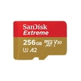 thumbnail image 1 of Tarjeta de memoria SanDisk Extreme microSDXC 256GB UHS-I C10 U3 V30, 1 of 5