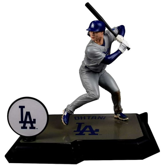 McFarlane MLB Sports Picks Baseball Shohei Ohtani Posed Figure (Grey Uniform, Chase Version)