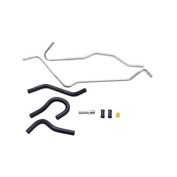Power Steering Return Line Hose Assembly - Line To Reservoir - Compatible with 2006 - 2011 Honda Civic 2007 2008 2009 2010