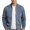Light Blue, variant on Men's Faux Suede Zip Up Jacket Stand Collar Long Sleeve Pockets Casual Fall Winter Work Office Daily Outerwear for Men Red XXXL