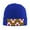 Blue, variant on Maryland-Flag Pattern Beanie Hat Knit Hat Skull Cap for Men Women Winter Hat Red