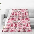 thumbnail image 1 of Balery Garden Gnomes Manta de Felpa Suave y Acogedora – Cobija de Franela Aterciopelada para Cama, Lavable y Cálida para Sofá, Mascotas, Transpirable-40"x30", 1 of 7