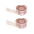 thumbnail image 1 of 2 rollos de 600 pares de pegatinas delgadas y anchas de un solo lado para párpados dobles, cinta adhesiva invisible natural transpirable para párpados, levantamiento instantáneo de ojos para monopárpa, 1 of 2