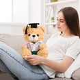 thumbnail image 5 of YIMWNYI Graduation Teddy Bear with Doctoral Cap and White Coat, Cute Doctoral Nurse Bear Doll, Soft Plush Graduation Keepsake, Perfect Gift for Healthcare Professionals and Graduates, 5 of 6