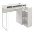 thumbnail image 3 of Ravel 47" Wide Desk with Storage in White Finish KD, 3 of 14