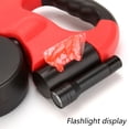 thumbnail image 4 of Correa retráctil para perros, correa para perros de 3 m, retráctil con linterna, correa para caminar para perros pequeños, medianos y grandes, cordón de nailon sin enredos de 360 °, entrenamiento, 4 of 6