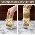 thumbnail image 6 of 2 Pcs Pioneer Flower Floral Print Pattern Kitchen Towels, Funny Microfiber Dish Towel Set, 18" X 26" Tea Towels, 6 of 6