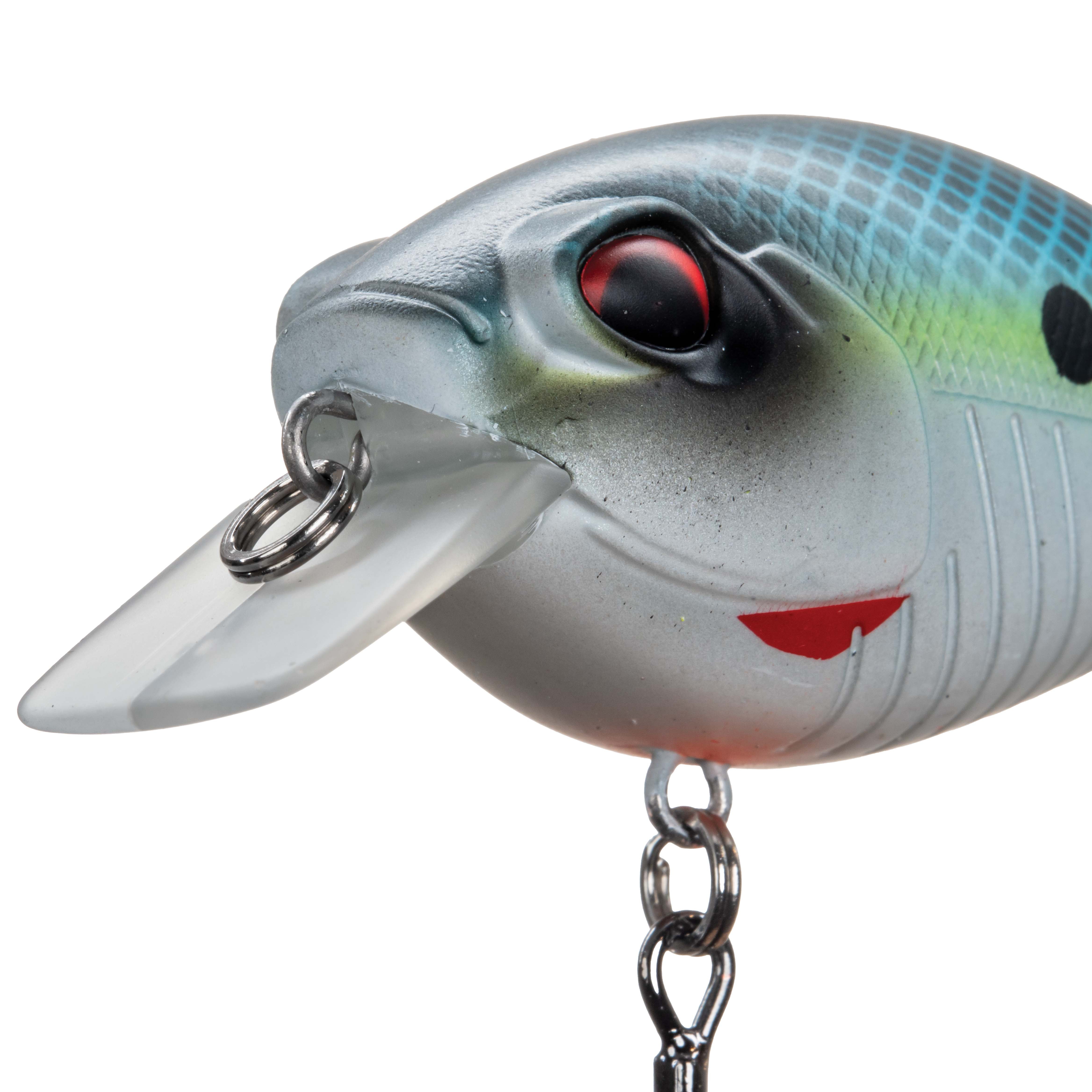 (2 pack) Ozark Trail Freshwater Squarebill Fishing Lure, Sexy Shad, 3/8 oz