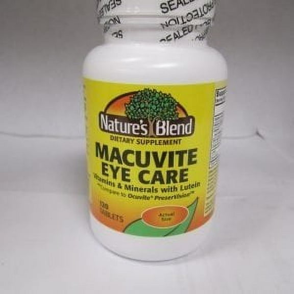 Nature's Blend Macuvite Eye Care 120 Tablets