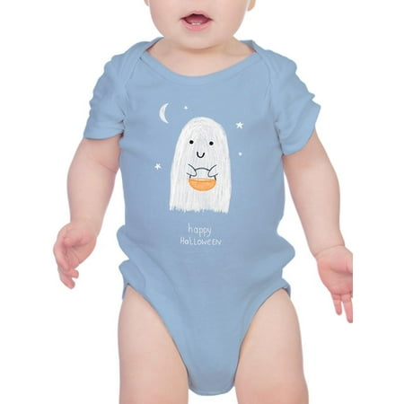 

Funny Doodle Ghost Bodysuit Infant -Image by Shutterstock 12 Months