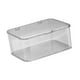 thumbnail image 3 of Organizador de escritorio Sondries Bin Utensil Utensil Multifunción Caja de almacenamiento retráctil Caja de exhibición para de la sala de Gris transparente, 3 of 9