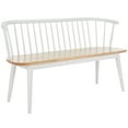 thumbnail image 4 of SAFAVIEH Blanchard Solid Classic Spindle Bench, Natural/White, 4 of 10