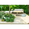 thumbnail image 2 of Maison Concepts April Outdoor Inflatable Pouf Leaves (Multi) 21.65" X 21.65" X 9.84", 2 of 3