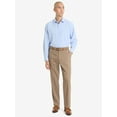 thumbnail image 4 of Chaps Flat Front Men's Sand Solid Classic Fit Tailored Suit Separate Pant, Sizes 30x30-38x32, 4 of 6