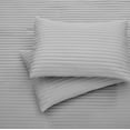thumbnail image 4 of Nanshing Amerie 3 Piece Casual Stripes Comforter Set, Grey, King, 4 of 6