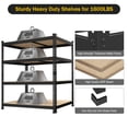 thumbnail image 2 of TrumanPick Metal Storage Shelves-36"W x 16"D x 72"H Wire Shelving unit Garage Storage Rack Heavy Duty Industrial Shelving, 2 of 2